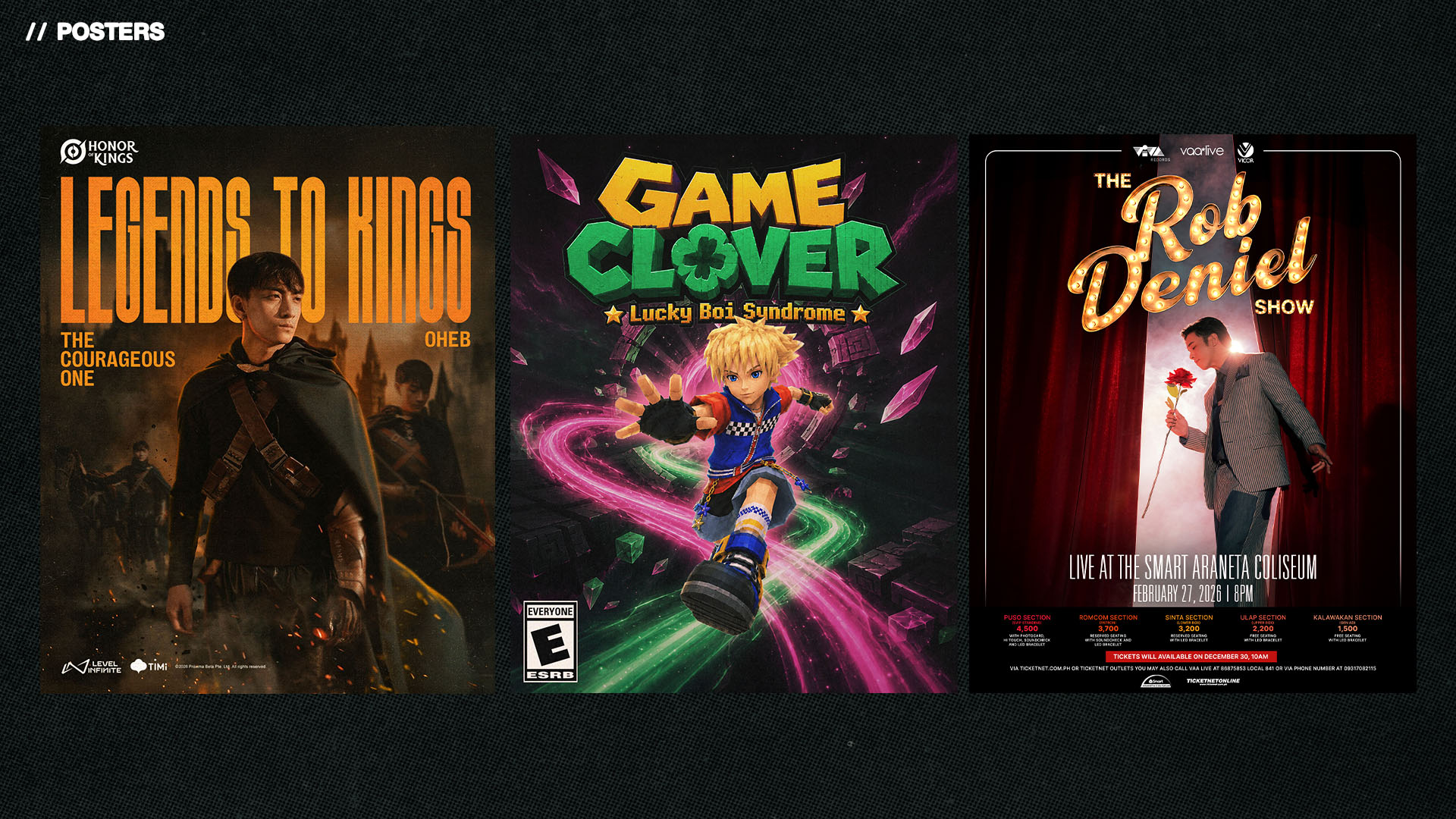 Legends To Kings: OHEB — Player key art