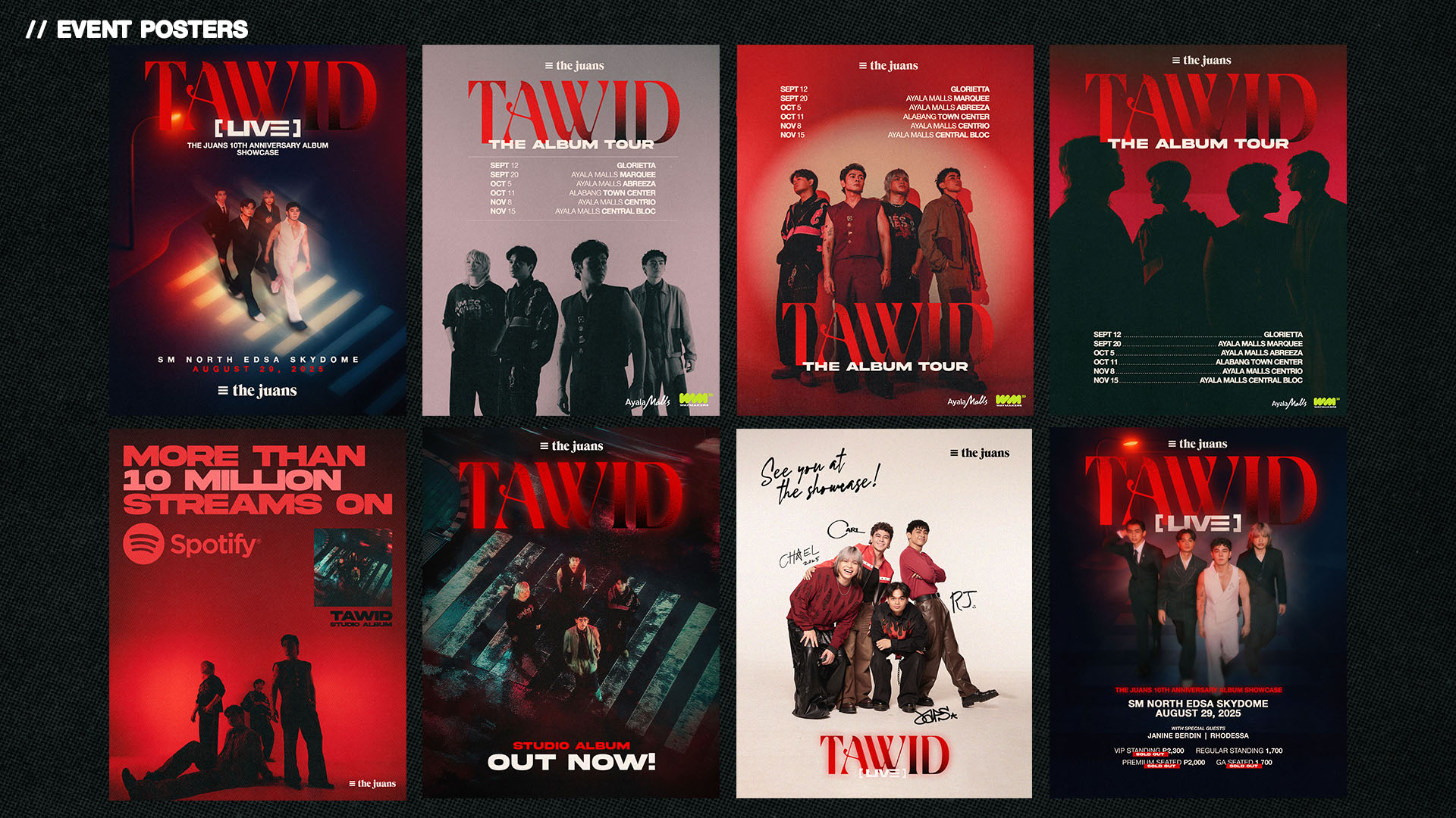 TAWID Live — Anniversary showcase