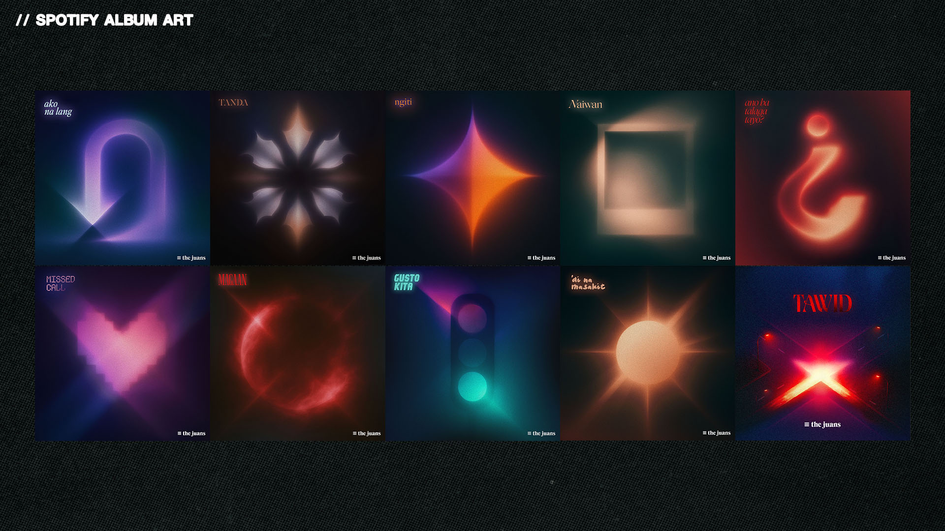Ako Na Lang — Album cover system